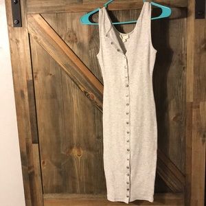 Button up dress